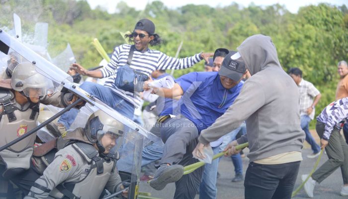 Amankan Pilkada Serentak, Polresta Tanjungpinang gelar Sispamkota dengan Ratusan Personil