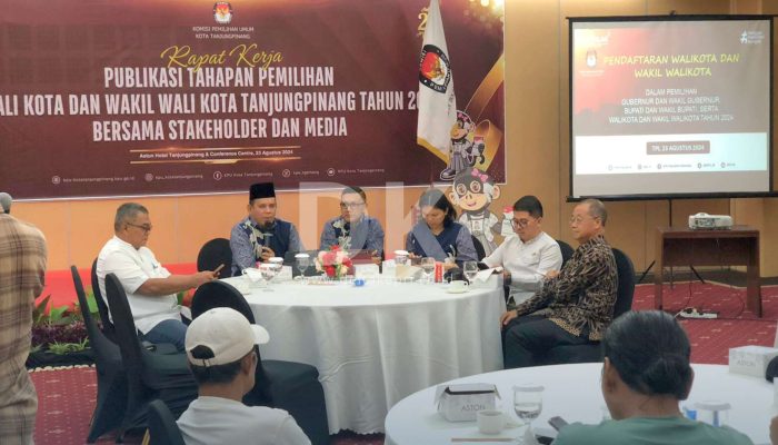 Gelar Rapat Kerja, KPU Bahas Calon Kepala Daerah yang Pernah Terpidana dengan Media