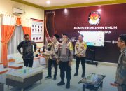 Masuk Masa Pendaftaran, Polisi Mulai Berjaga di Kantor KPU Bintan