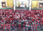 1.500 Anggota BMKT dan GP Ansor Sholawat di Masjid Raya Nur Ilahi Dompak