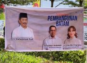 Spanduk Dukungan Terpasang, HMR Titip Pembangunan Batam ke Amsakar – Li Claudia