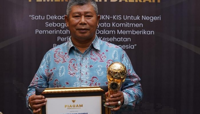 Anambas Raih UHC Award Top 15 dari Wakil Presiden Republik Indonesia