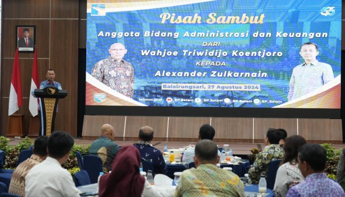 Sinergi Baru, BP Batam Gelar Pisah Sambut Anggota Bidang Administrasi dan Keuangan