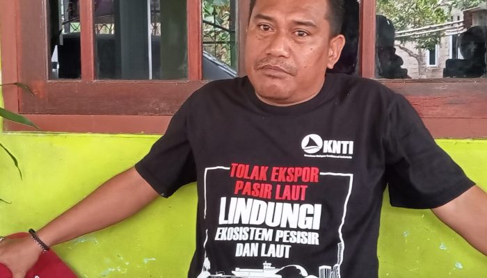 Ketua KNTI dan nelayan Bintan tolak ekspor pasir laut yang diwacanakan pemerintah