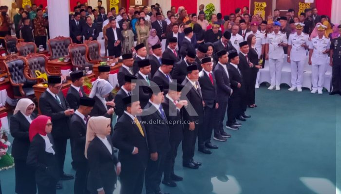 Daftar 30 Anggota DPRD Tanjungpinang Dilantik, Ketua Sementara Dijabat Agus