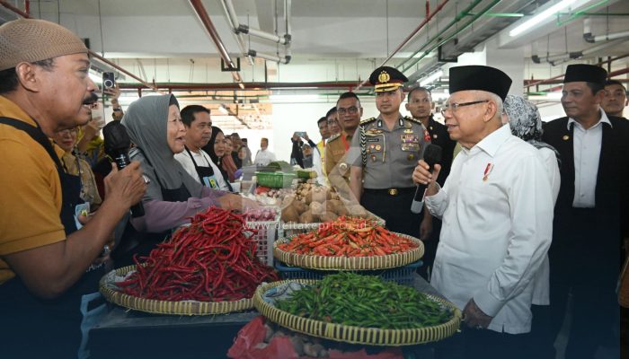 Wakil Presiden Resmikan Pasar Encik Puan Perak di Tanjungpinang