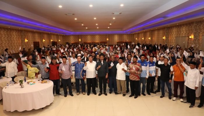 Warga Nongsa Antusias Sambut Deklarasi Pasangan Rudi – Rafiq