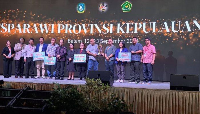 Tanjungpinang Boyong 4 Piala Pesparawi Kepri