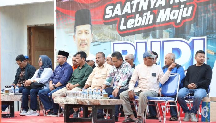 Muhammad Rudi Resmikan Kantor Pemenangan HMR – Aura Kabupaten Lingga