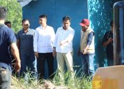 Muhammad Rudi Tinjau Langsung Lokasi Pemasangan Mini Booster Areal Perumahan Putra Jaya