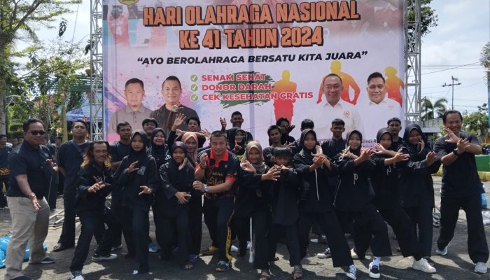 Persaudaraan Setia Hati Terate Cabang Tanjungpinang Ikut Semarakkan Hari Olahraga Nasional Ke-41