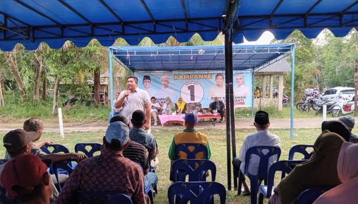 Sampaikan Visi dan Misi, Roby: Jalan yang Gelap Kita Terangkan