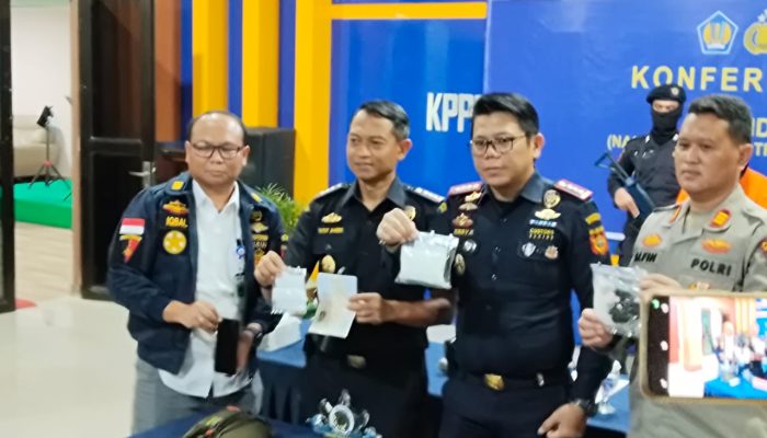 KPPBC Tanjung Balai Karimun Gagalkan Penyelundupan Sabu dari Malaysia