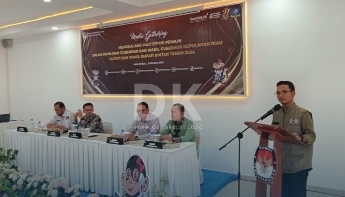 KPU Bintan Gelar Media Gathering untuk Menggalang Partisipasi Pemilih