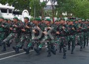 Jelang HUT ke-79, Prajurit TNI Mulai Ikuti Latihan di Dataran Engku Putri Batam