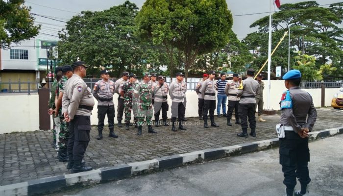 Polsek Sagulung gelar Patroli Gabungan Pelantikan Presiden dan Wakil Presiden