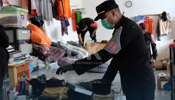 Sejumlah Barang Terlarang Diamankan Petugas Rutan Saat Merazia Kamar WBP