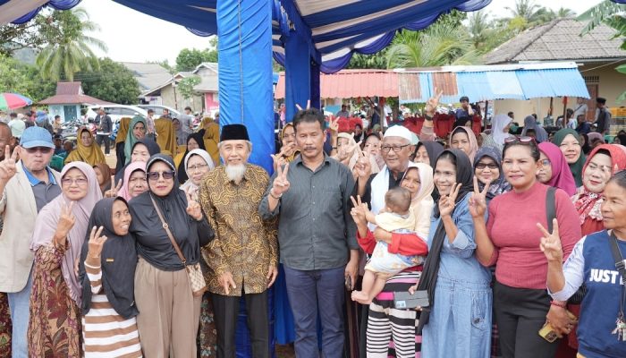 Kampanye Dialogis di Kijang, Muhammad Rudi – Aunur Rafiq Fokus Perbaiki Ekonomi Provinsi Kepri