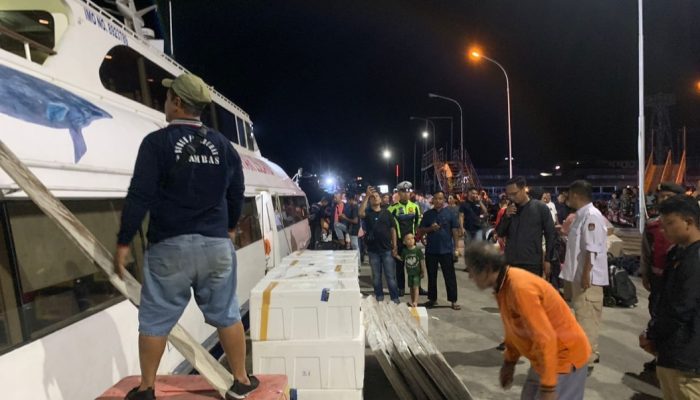Polres Anambas Kawal Pergeseran Logistik Pilkada ke Gudang Logistik KPU