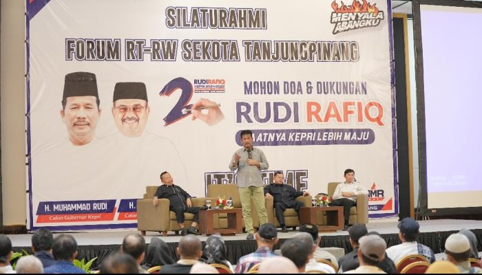 Dukung Rudi – Rafiq, Masyarakat Curhat Soal Permasalahan Kota Tanjungpinang