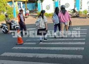 Padat Saat Jam Masuk Sekolah, Dishub Imbau Pengendara Berhati-hati
