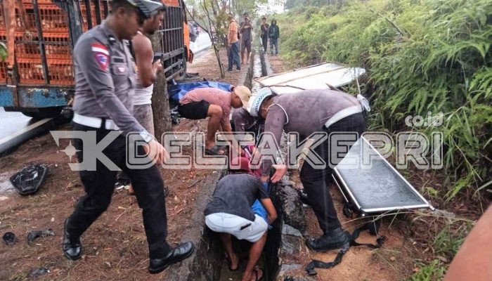 Kecelakaan Maut di Lintas Barat, Suami Istri Tewas di Lokasi Kejadian