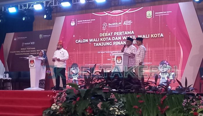Debat Kedua Pilkada Tanjungpinang Bakal Seru, Jumlah Pendamping Calon Ditambah