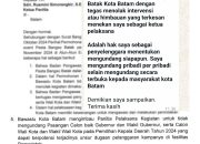 Tim Hukum Rudi – Rafiq: Kegiatan di Alun-Alun Engku Putri Diduga Langgar Netralitas