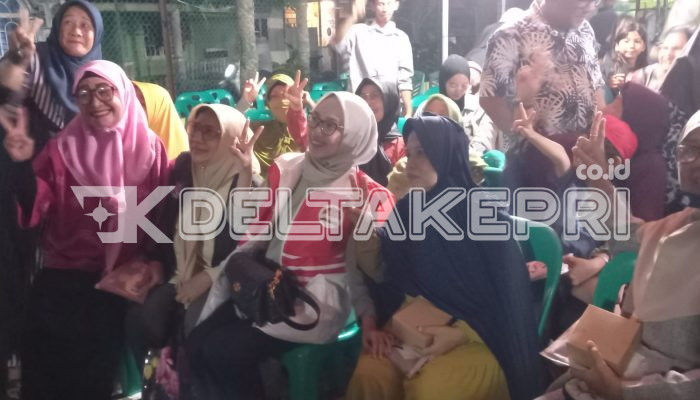 Silaturahmi di Hang Tuah Permai, Syafa Titip Lis ke Warga: Coblos Nomor 2