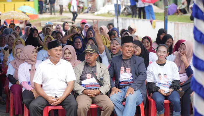 Masyarakat Pulau Buluh Sambut Meriah Kehadiran H. Muhammad Rudi