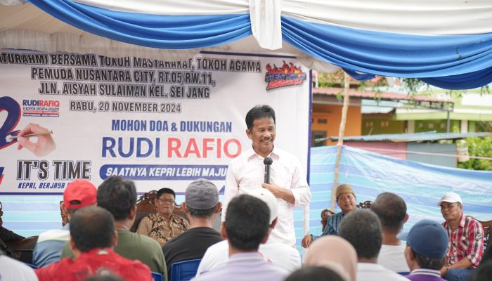 Muhammad Rudi Ingin Tanjungpinang Setara Malaka