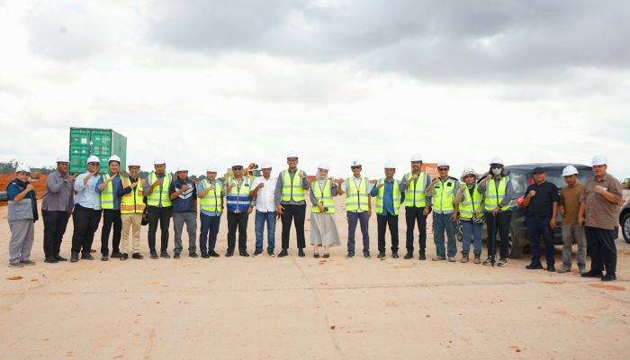 Pembangunan Bundaran Punggur Ditargetkan Rampung di Akhir Tahun Ini