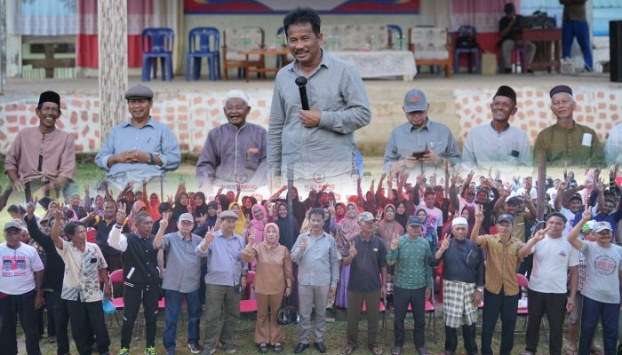 H. Muhammad Rudi Siap Benahi Jaringan Telekomunikasi di Kabupaten Lingga