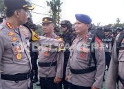 Usai Pimpin Apel Pasukan, Kapolresta Sebut Semua TPS di Tanjungpinang Rawan