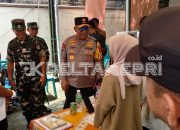 Tinjau TPS Diberbagai Daerah, Kapolda Harap Tingkat Partisipasi Capai 90 Persen