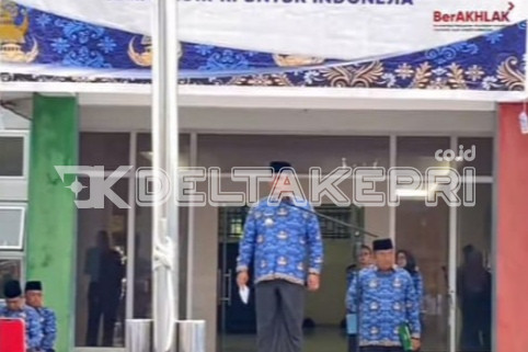 Bupati Anambas Ingatkan Program Asta Cita ke Seluruh ASN di Hari KORPRI ke-53