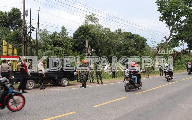 Jelang Hari Pemilihan, Polres Bintan gelar Patroli Skala Besar