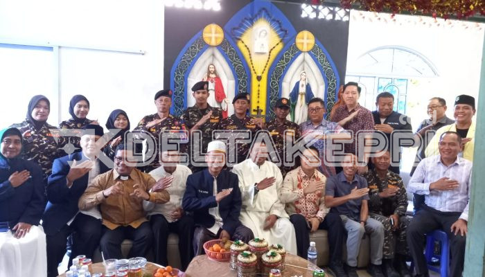 Momen Spesial, Perayaan Natal di Gereja Katolik Tanjungpinang Dihadiri GP Ansor