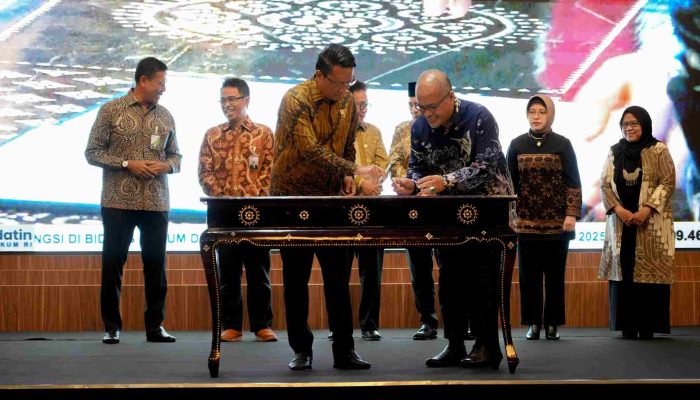 Tingkatkan Sinergitas, BP Batam dan Kementerian Hukum Tandatangani MoU