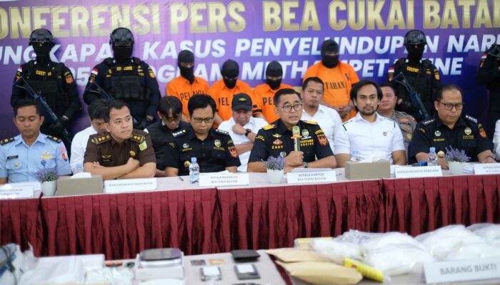 BC Batam Berhasil Bongkar Penyelundupan Narkotika di Dua Lokasi