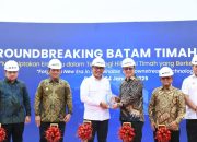 Gubernur Ansar Dampingi Wakil Menteri di Lokasi Pembangunan Pabrik Hilirisasi Timah