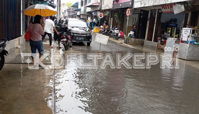 Pelantar II Tanjungpinang Banjir, Pedagang Sebut Tahun Ini Lebih Parah