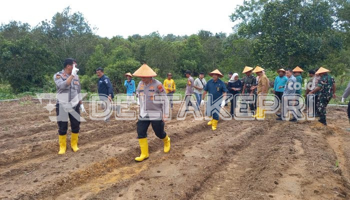 Program Asta Cita, Polresta Ikut Tanam Jagung Serentak 1 Juta Hektare