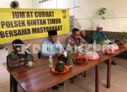 Tampung Keluhan Masyarakat, Empat Polsek Serentak Gelar Jumat Curhat