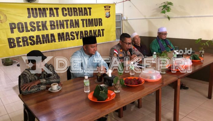 Tampung Keluhan Masyarakat, Empat Polsek Serentak Gelar Jumat Curhat