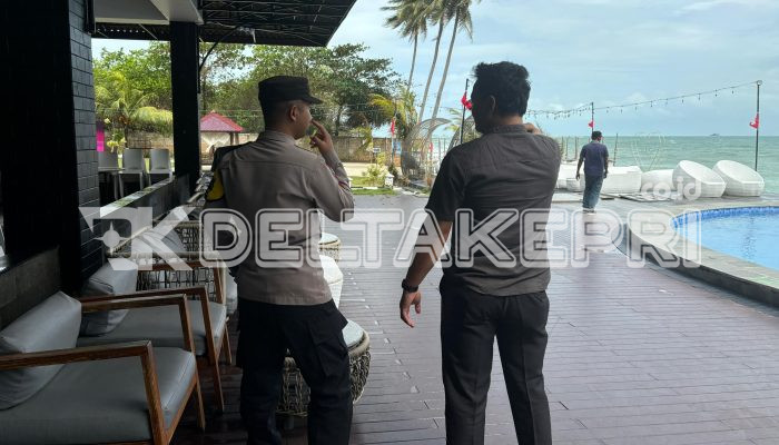 Polisi Imbau Pengelola Bintan Pearl Beach Larang Pengunjung Bermain di Tepi Pantai