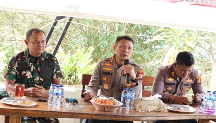 Kapolresta gelar Diskusi Bareng Warga Kecamatan Tanjungpinang Timur