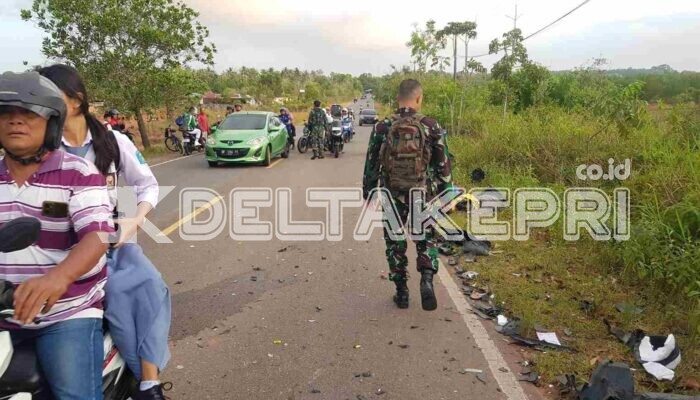 Dua Pengendara Tewas dalam Kecelakaan di Jalan Sungai Carang Tanjungpinang