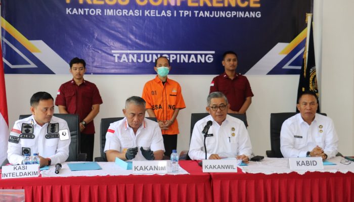 Kabur ke Amerika, WNA China Justru Terdampar di Bintan Secara Ilegal