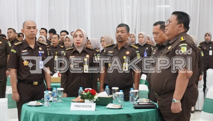 Kejati Kepri Terima Kunjungan Inspeksi Pimpinan dari Jamwas Kejaksaan Agung RI